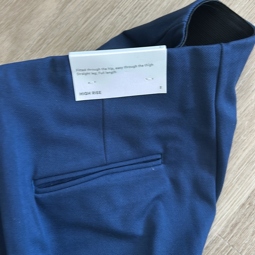 COPY - NWT Ann Taylor High Rise Straight Leg Pants Size 2 - Picture 5 of 6